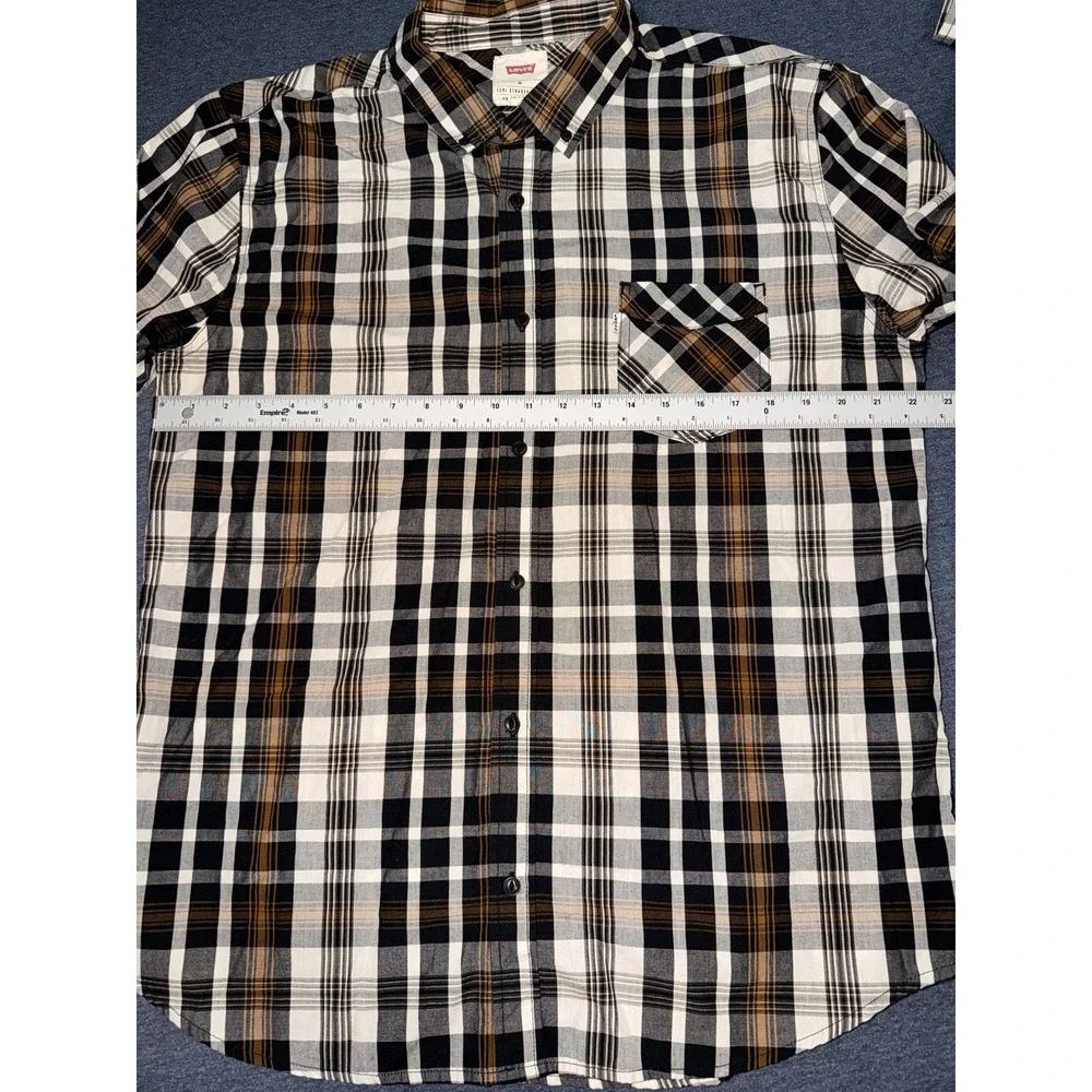 Levi's Dress Shirt Long Sleeves Size XL
